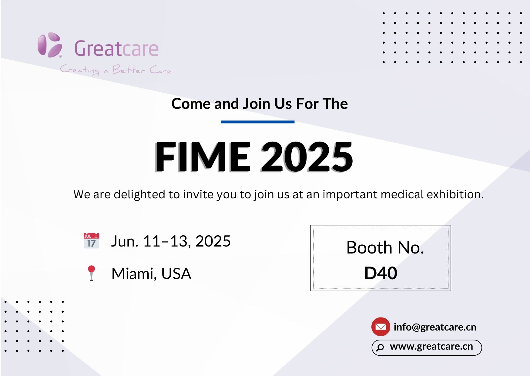 ການປະກາດການວາງສະແດງ - FIME 2025